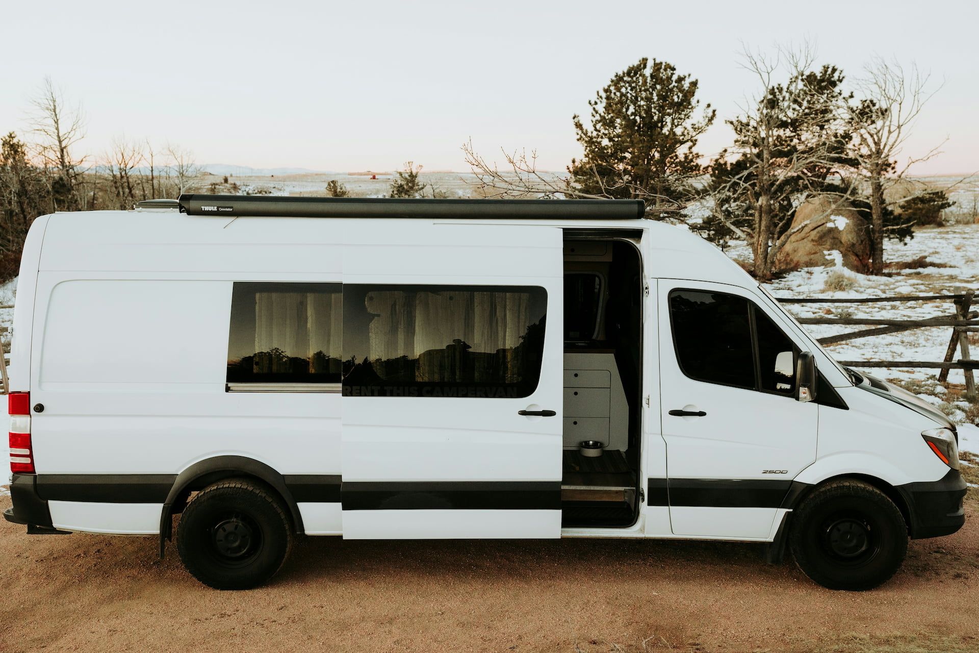 Umgebauter Transporter